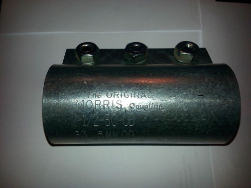 MORRIS COMPRESSION COUPLINGS 2-1/2&#034; -3C-OD