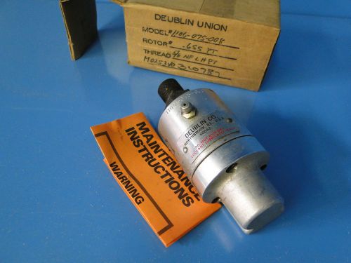 Deublin Rotary Union 5/8 Model 1106-075-008