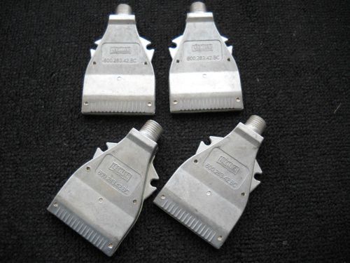 LECHLER 600 283 42 BC WHISPERBLAST ALUMINUM SPRAY TIPS 1/4&#034; NPT (SET OF 4) NNB