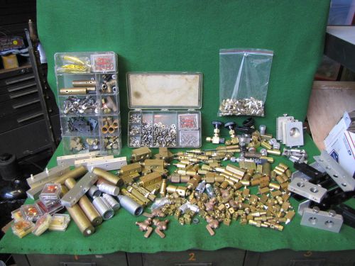 Huge Lot Of Clippard Minimatics Valves Cylindars Gauges Bulk Surpluss Lot 26 Lbs