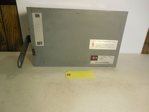 CUTLER HAMMER CP2HD462 FUSIBLE BUS PLUG. 60 AMP 600 VOLT SER A1 50MAX HP 3PH