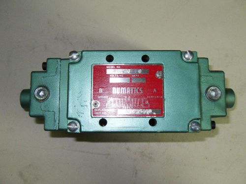 (l5) 1 new numatics 33dpr600o00000 valve double solenoid for sale