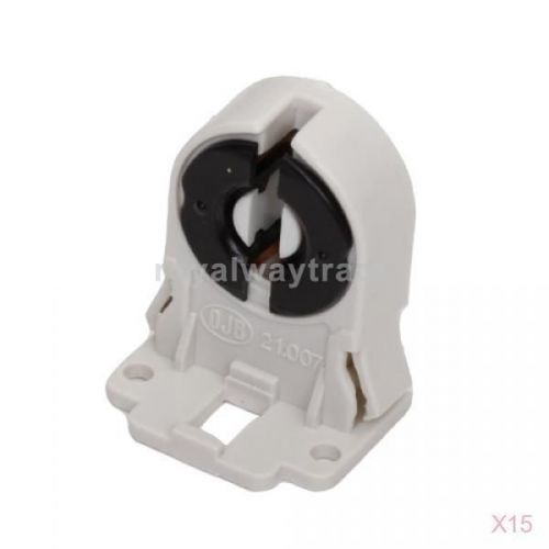 15x fluorescent light socket holder for t8 led bracket lamp light -1.1x1.4x0.4&#039;&#039; for sale