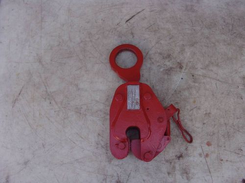 RENFROE 1 TON LJ VERTICAL LIFT CLAMP - 3/4&#034; PLATE THICKNESS CAP.