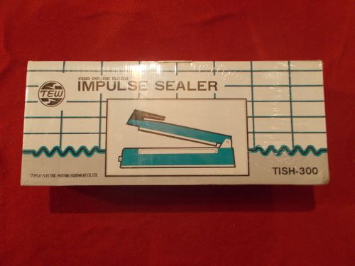 TEW TISH 300 Impulse Sealer NIB