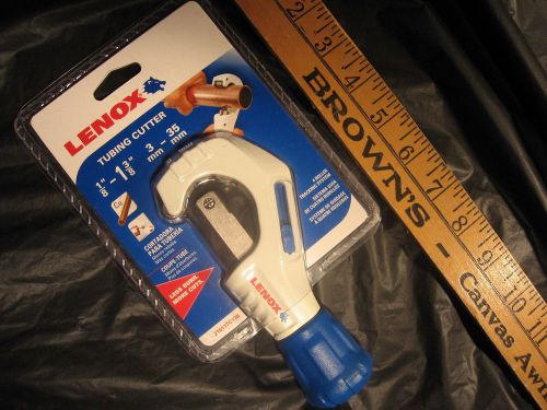 Lenox HEAVY DUTY Tubing Cutter BRAND NEW 1/8&#034; to 1- 3/8