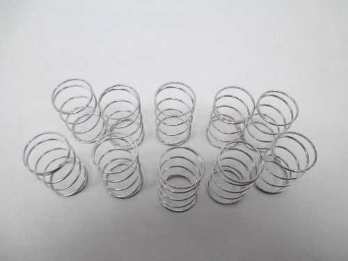 LOT 10 NEW ALFA LAVAL 9611991779 VALVE SPRING 10/16X5/8X1-1/8X1/16IN D331350