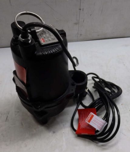 Dayton submersible sewage pump 4hu80 1/4hp for sale