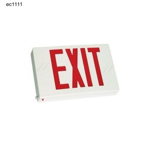 Exit Sign Emergency LED Light Big Bold Letters Signage Well Lit Easy to Hang NEW