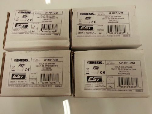 *bulk order* (4) est/ genesis strobe g1rf-vm multi candela strobes! for sale