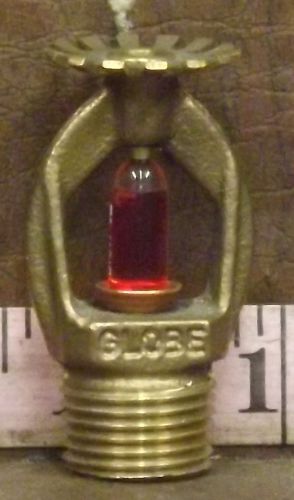 1 NEW GLOBE 325205 1/2&#034; BRASS PENDANT MODEL J SPRINKER HEAD NNB