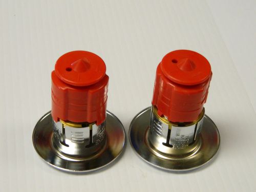 NEW LOT OF 2 GLOBE ONE SHOT SPRINKLER HEAD SSP 177R 162°F