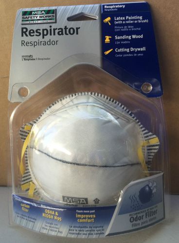 MSA SAFETY WORKS RESPERATOR 10102485 ( LOT OF 2 )