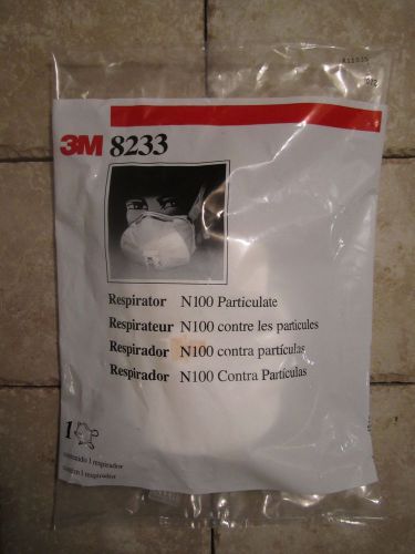 3m 8233 n100 respirator mask for sale