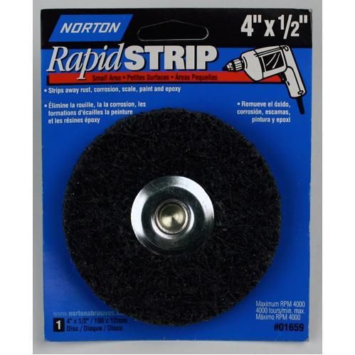 4&#034; x 1/2&#034; brush; rapid strip; 1/4&#034; shank for sale