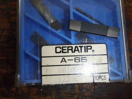 Ceratip DB 108 R15 A-65  Ceramic Insert