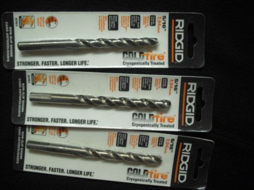 Ridged drill  bits  5/16 inch