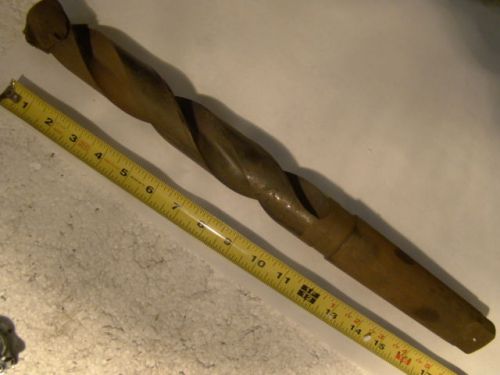 Good Used 1 11/16 Taper Shank 19&#034; National Rochester 790R High Speed Drill Bit
