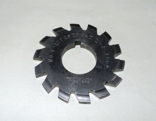 INVOLUTE Gear Cutter NO.4-12P. 26 TO 34T 180&#034; B&amp;S 1-inch Bore