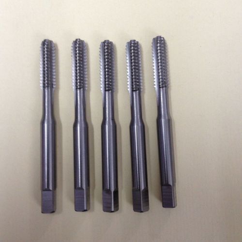 5 pcs hss 1/4 x 28 unf gh4 thread taps 3 flutes new for sale