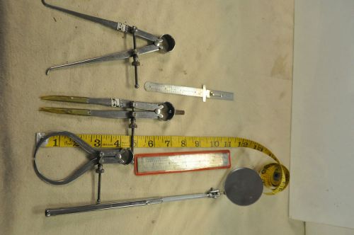 MACHINIST TOOLS  L S STARRETT CALIPERS