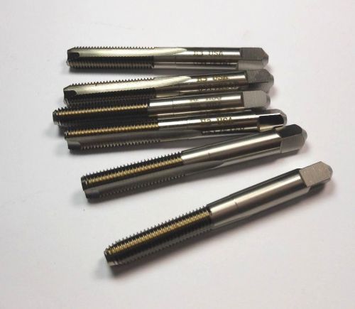 Bottoming Spiral Point Taps 5/16-24 H3 2FL HSS UNF 2-23/32&#034; Qty 6 &lt;1777&gt;