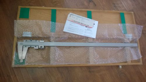 Mitutoyo 24&#034; Vernier Caliper Stainless Steel 0-24&#034; Range Nib Style Jaws 160-102A