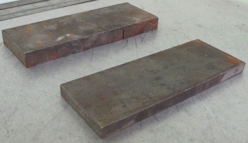 Pair of Precision Machinist Blocks. 8X3X3/4&#034; and 8X3X1/2&#034;