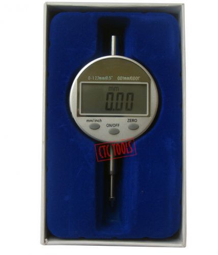 NEW DIGITAL DIAL TEST INDICATOR GAUGE 0.5&#034;/0.0005&#034; -MEASURING MILLING LATHE #D07