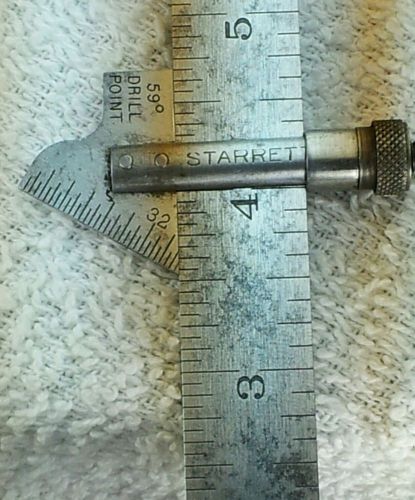 Starrett 22-D Sliding Head Drill Grinding Gage for resharpening your drill bits