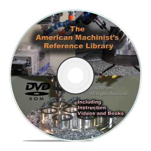 American Machinist Reference Library Machinery Handbook Shop Tool Manuals CD V24