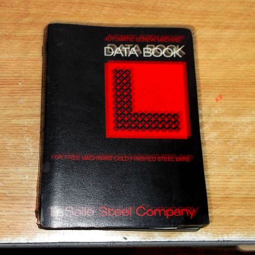 Automatic screw Macine Data Book La Salle Steel CO