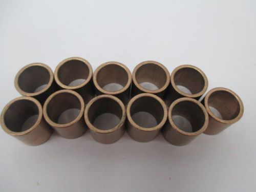 Lot 11 new winpak 904378 plane bushing 7/8x1-1/16x1-1/16in bronze d254309 for sale