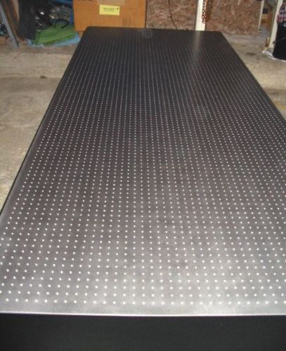 NEWPORT 4&#039; x 10&#039; OPTICAL TABLE w/ NRC PNEUMATIC SELF LEVEL ISOLATION, breadboard