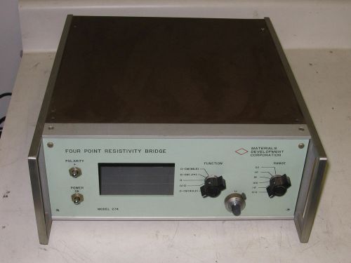 Four Point Resistivity Bridge Model 274 Prototype