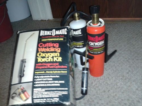 bernzomatic cutting welding oxygen torch kit ox 2500