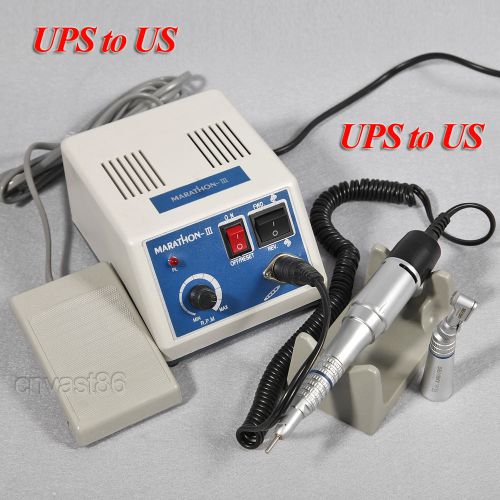 Electric Dental Lab Marathon Micromotor Polishing 35k rpm Contra Angle Handpiece