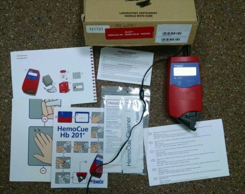 Hemocue Hb 201+ Hemoglobin Analyzer free shipping.