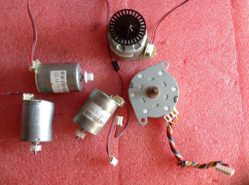 Lot of 5 Sony SNO-6, rF-500TB-12560,PM42S-048-SND4 Motor