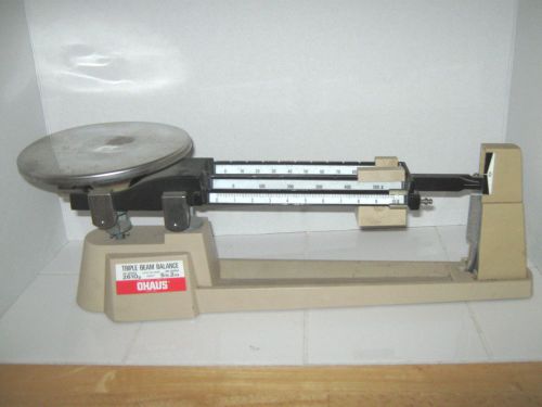 OHAUS TRIPLE BEAM BALANCE SCALE 700/800 SERIES 2610g/5lb 2oz.