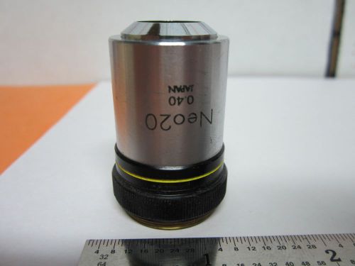 MICROSCOPE OBJECTIVE OLYMPUS NEO 20X OPTICS BIN#B3-D-5