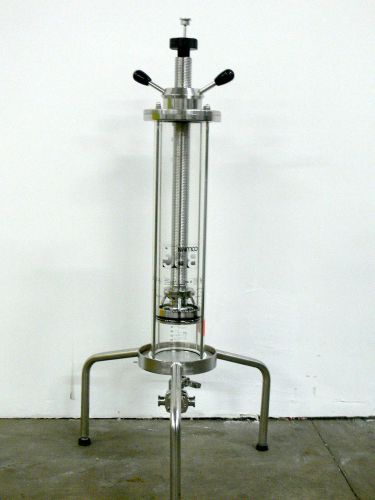 GE HEALTHCARE  BPG COLUMN 100/5000mm Chromatography Column 4 Liter  MFG 2002