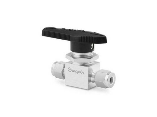 NEW SWAGELOK SS-42GS4 SS 1-Piece 40 Series Ball Valve, 0.6 Cv, 1/4 in.