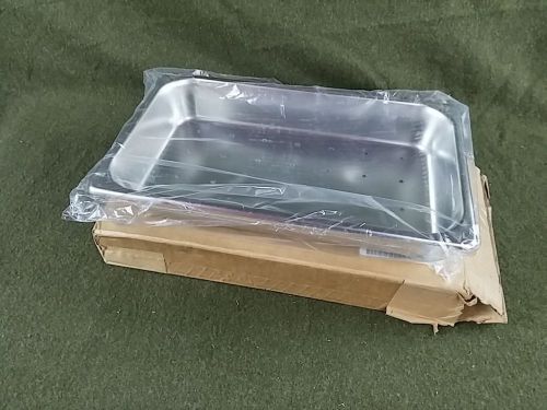 Unused Sterilizer Instrument Tray No Handles 16-3/4&#034; X 9-3/4&#034; X 2-1/2&#034; Autoclave