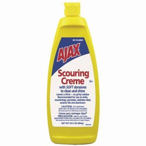 Ajax® Scouring Creme, 9 Bottles per Case, 24-1/2-oz. Bottle (CPC 04941)