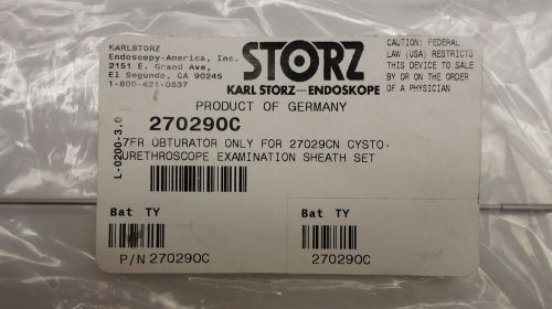 STORZ 27029OC 7fr Obturator only for 27029CN Cysto-Urethroscope Sheath