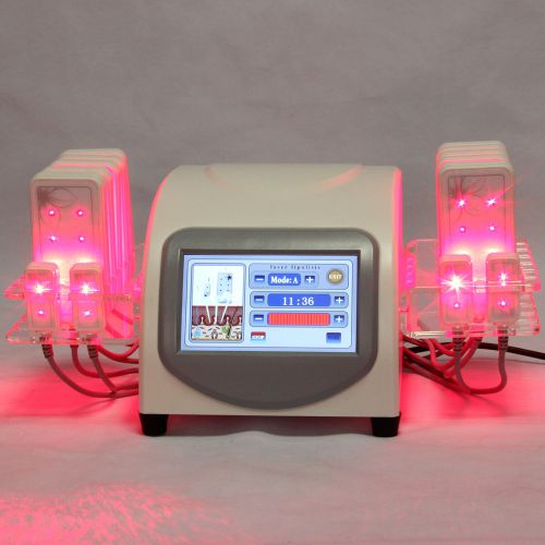 5mw Each Diode Lipo Laser 650nm LLLT 14Pads Beauty Help Slimming Machine