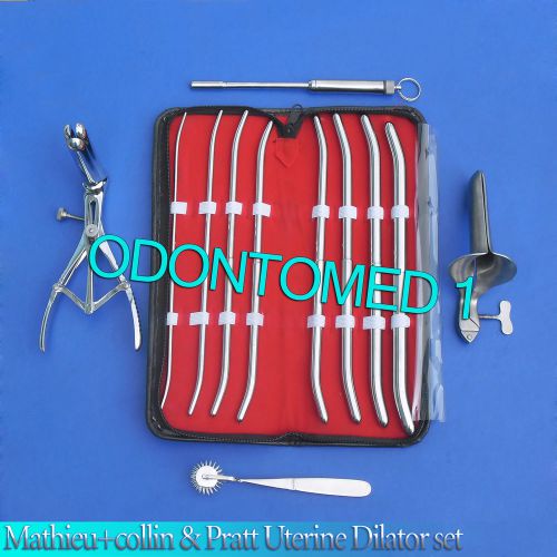 Fetish Kinky Mathieu+Collins Large Speculum, Pratt  Dilator,Three Prong Pinwheel