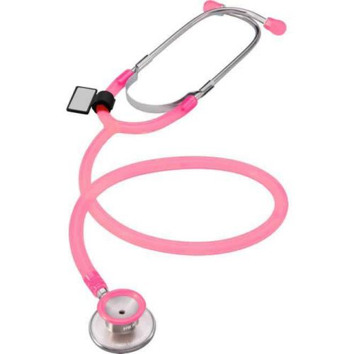 MDF® Dual Head Adult Stethoscope Latex Free Warranty Translucent Red