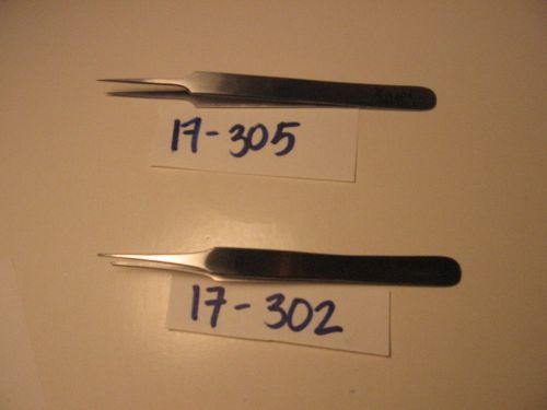 SWISS JEWELER FORCEP SET OF 2 (17-302,17-305) (S)